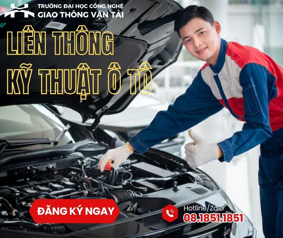 lien thong dai hoc ky thuat o to 2025
